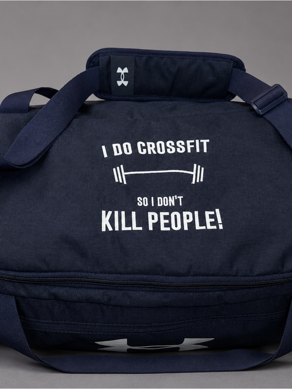 Under Armour Navy CrossFit Graphic Duffel Bag